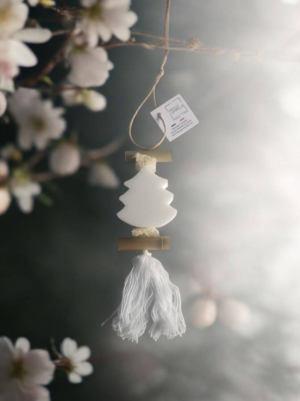 Pendeloque Savon Sapin Parfum Bergamote