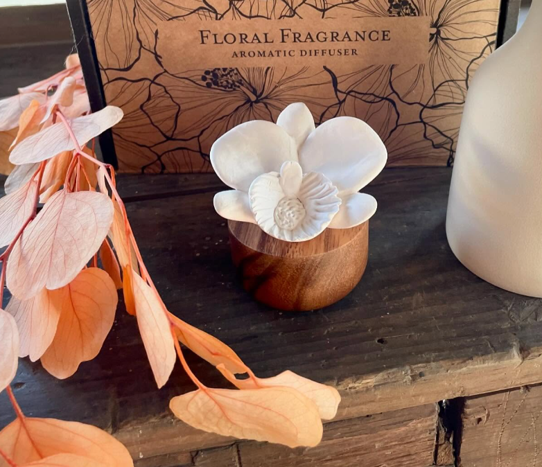 Orchidée blanche Diffuseur de parfum ou H.E