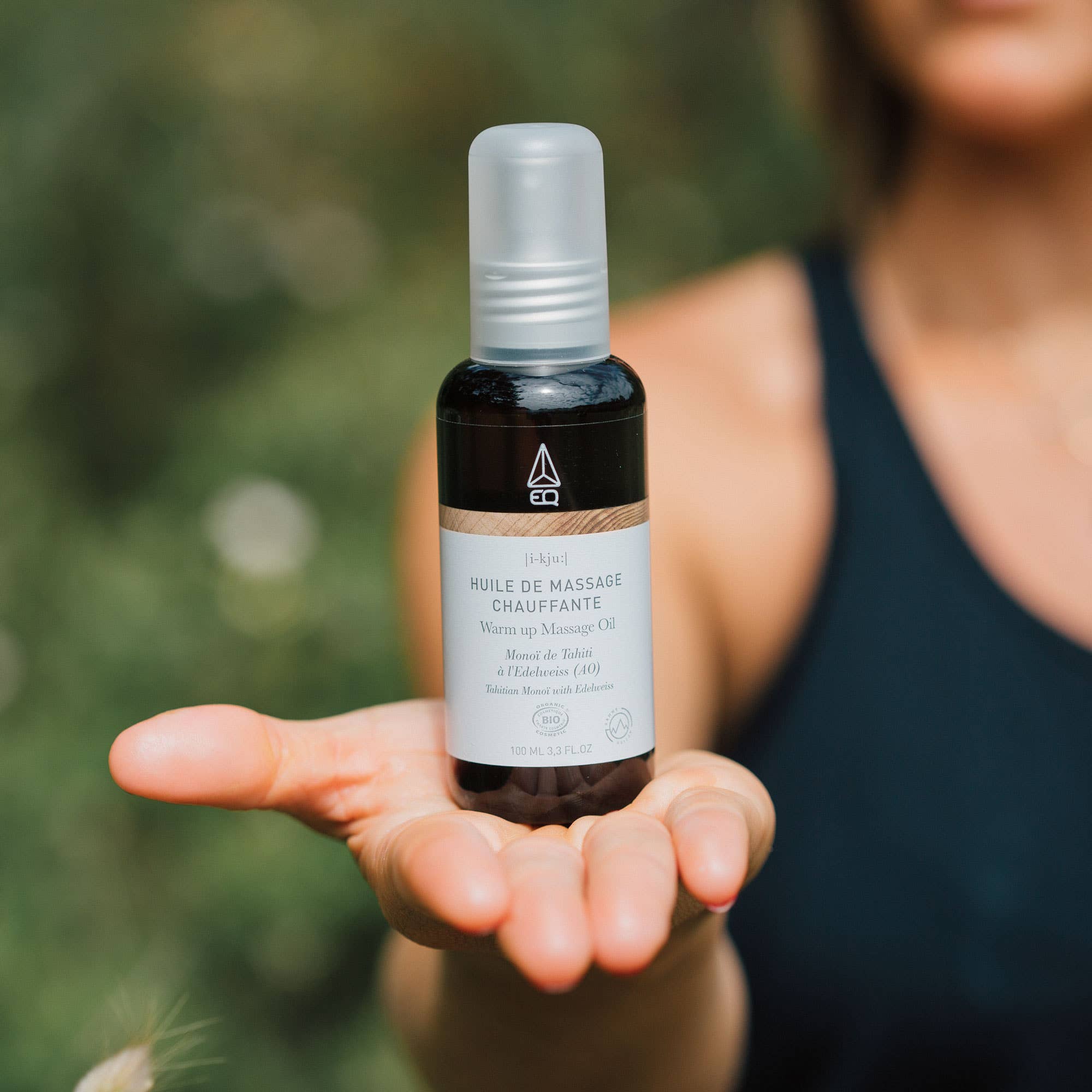 HUILE DE MASSAGE CHAUFFANTE - 100ML BIO