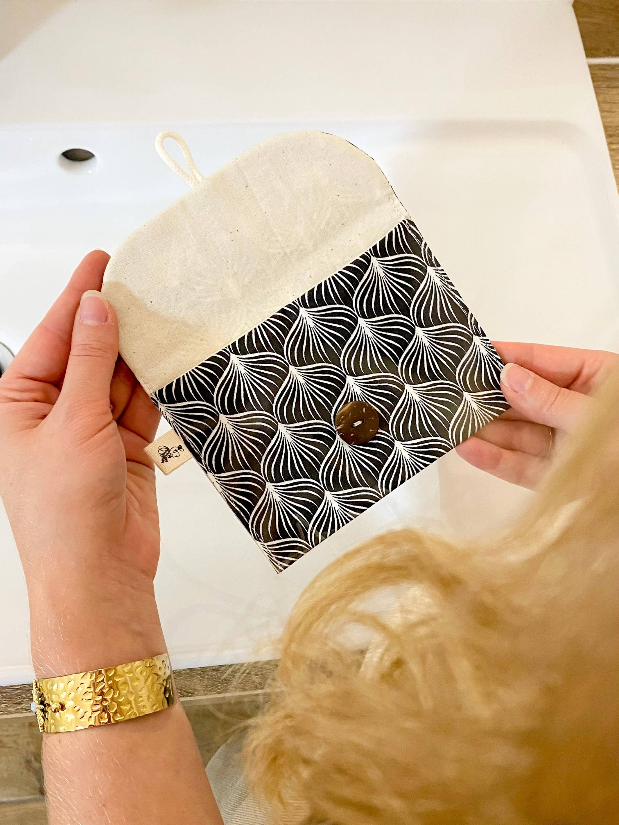 Pochette à savon imperméable