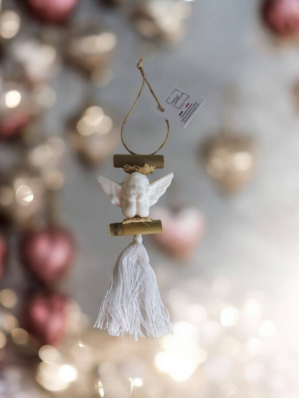 Tresse 1 Savon Ange Blanc Senteur Bergamote