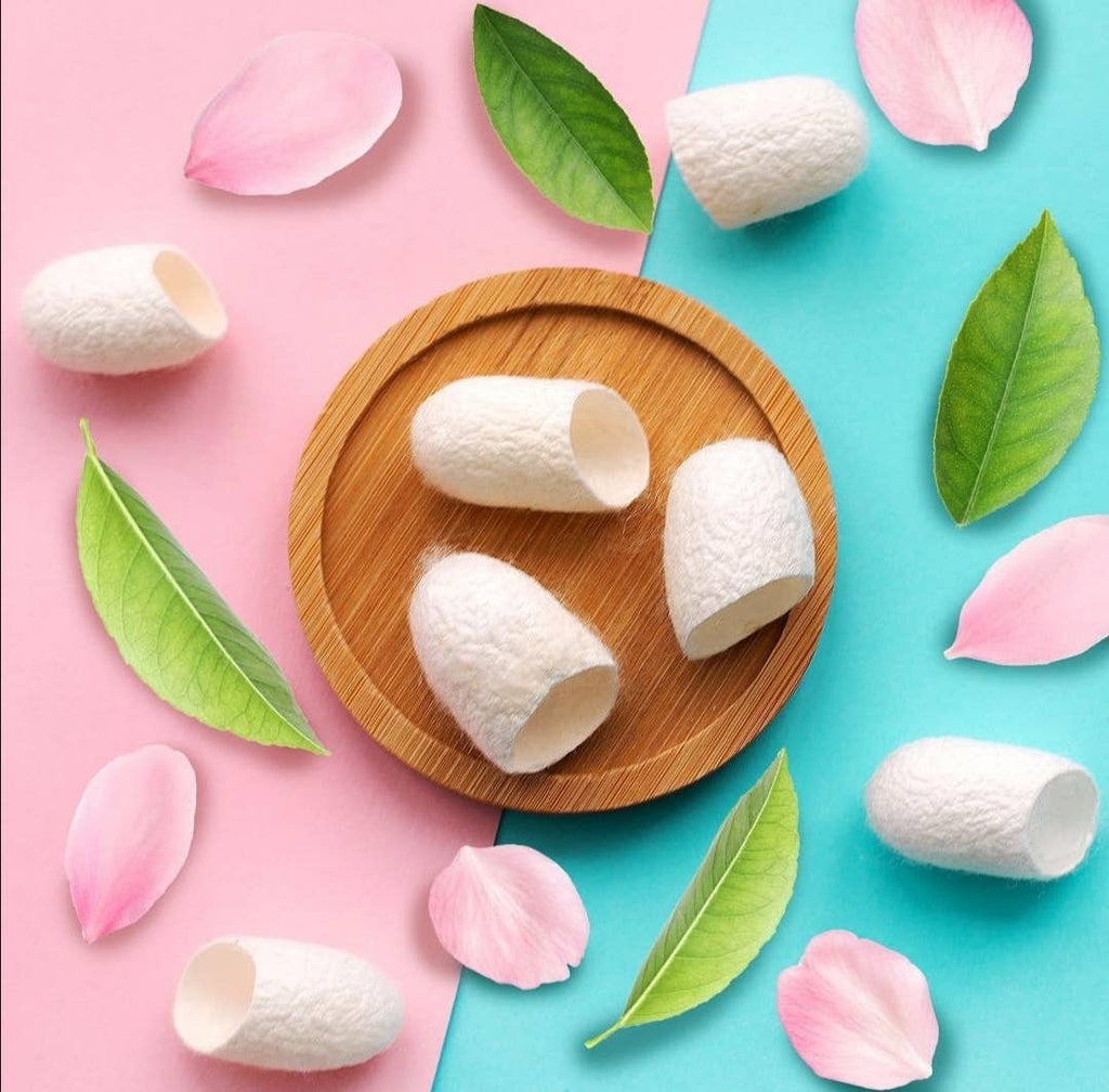 Cocon de soie exfoliant X 8 100% naturel