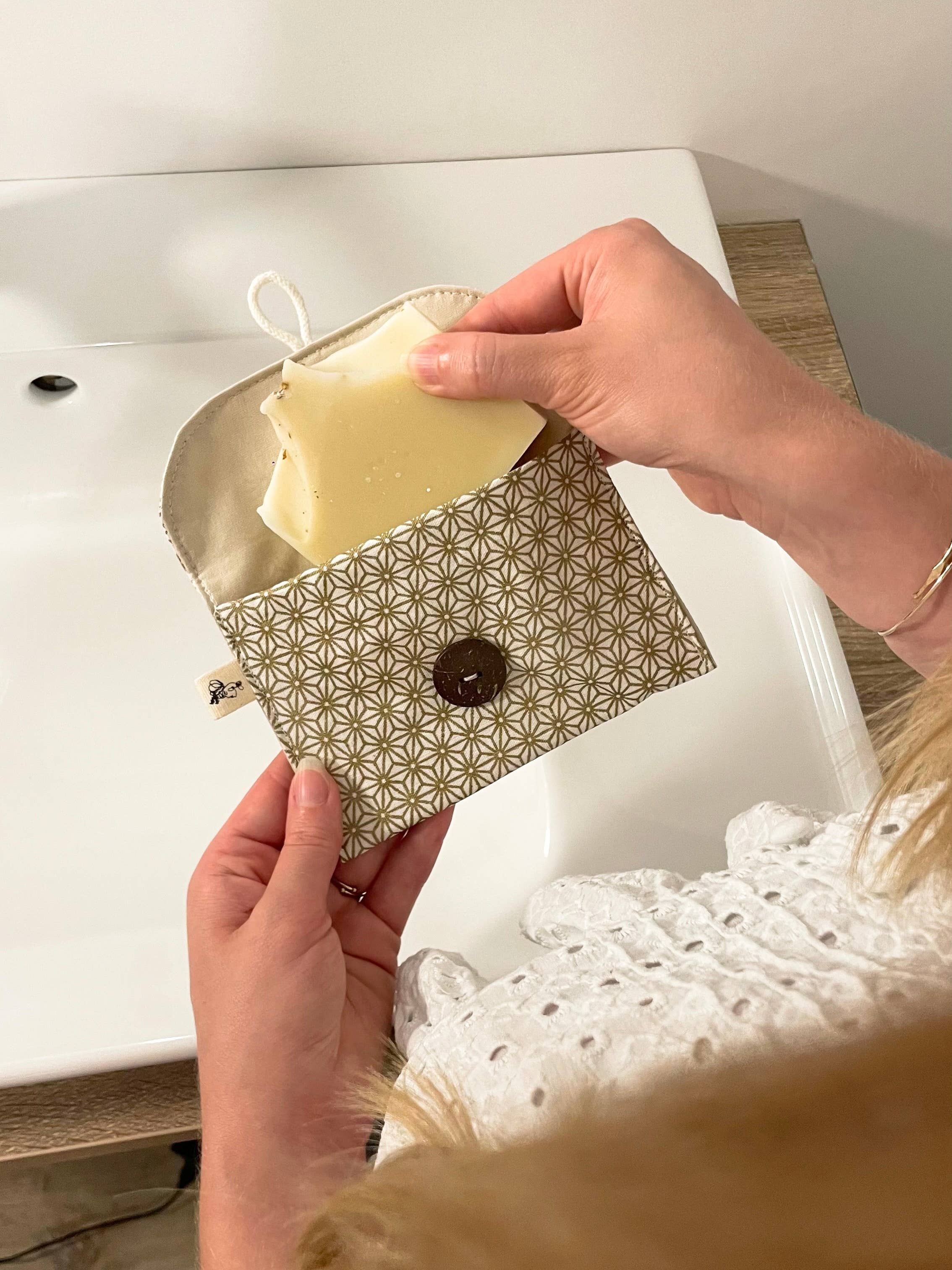 Pochette à savon imperméable