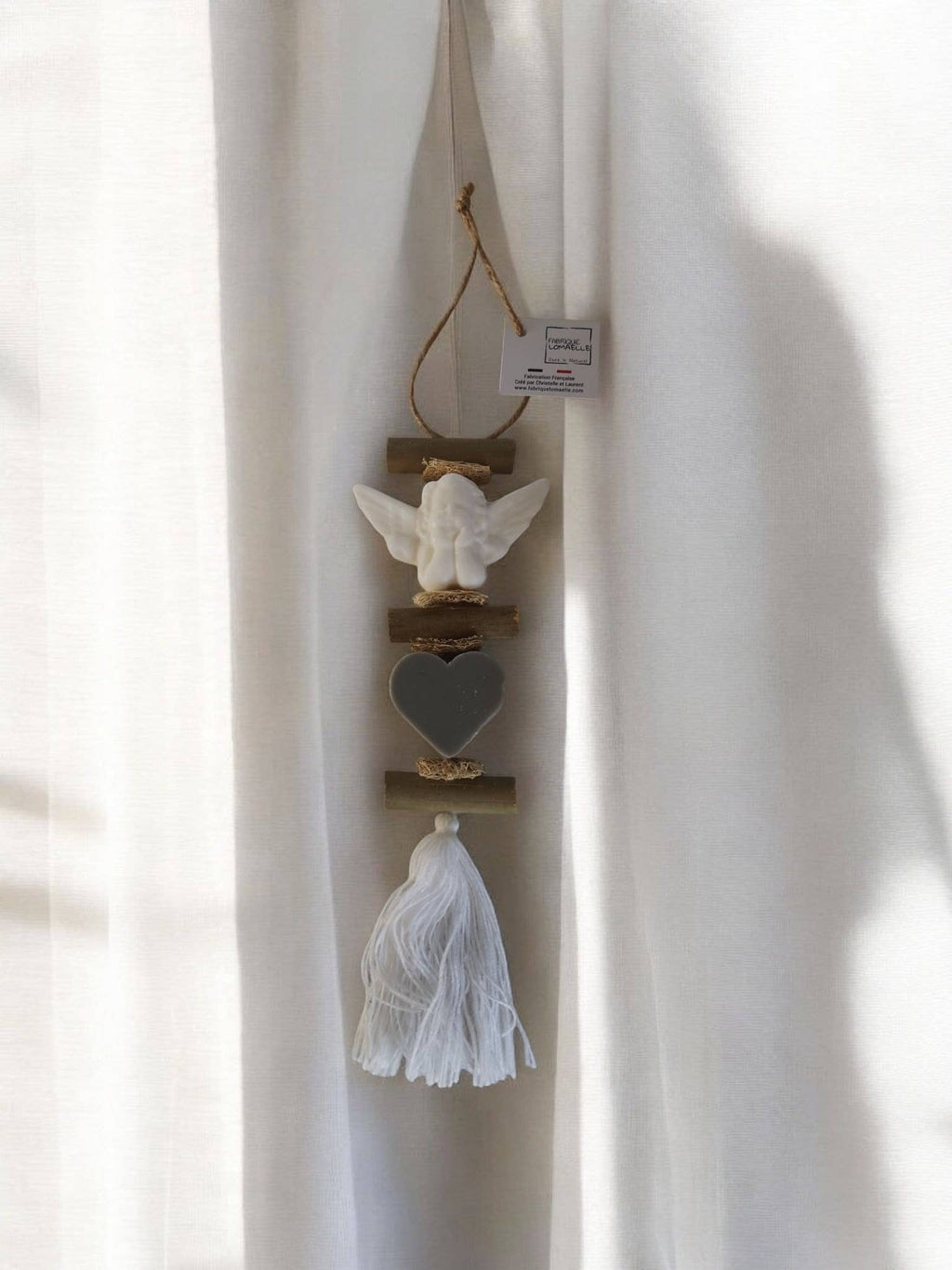 Tresse 1 Savon Ange Blanc Bergamote 1 Cœur Gris Opium