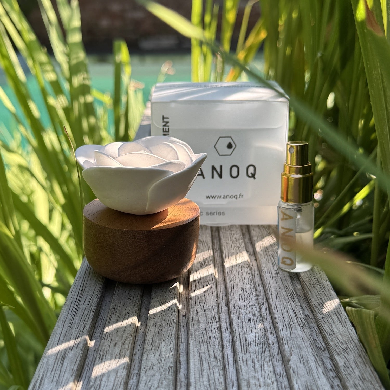 Diffuseur de parfum - Rose du Bengal Blanche